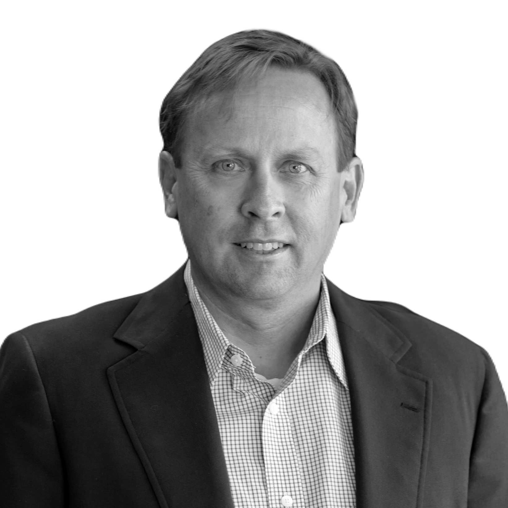 Mark Sandvik Headshot - BW cutout