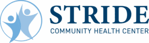 Stride Community Health Center logo.