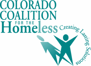 Colorado Coalition for the Homeless logo.