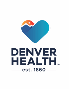 Denver Health logo.