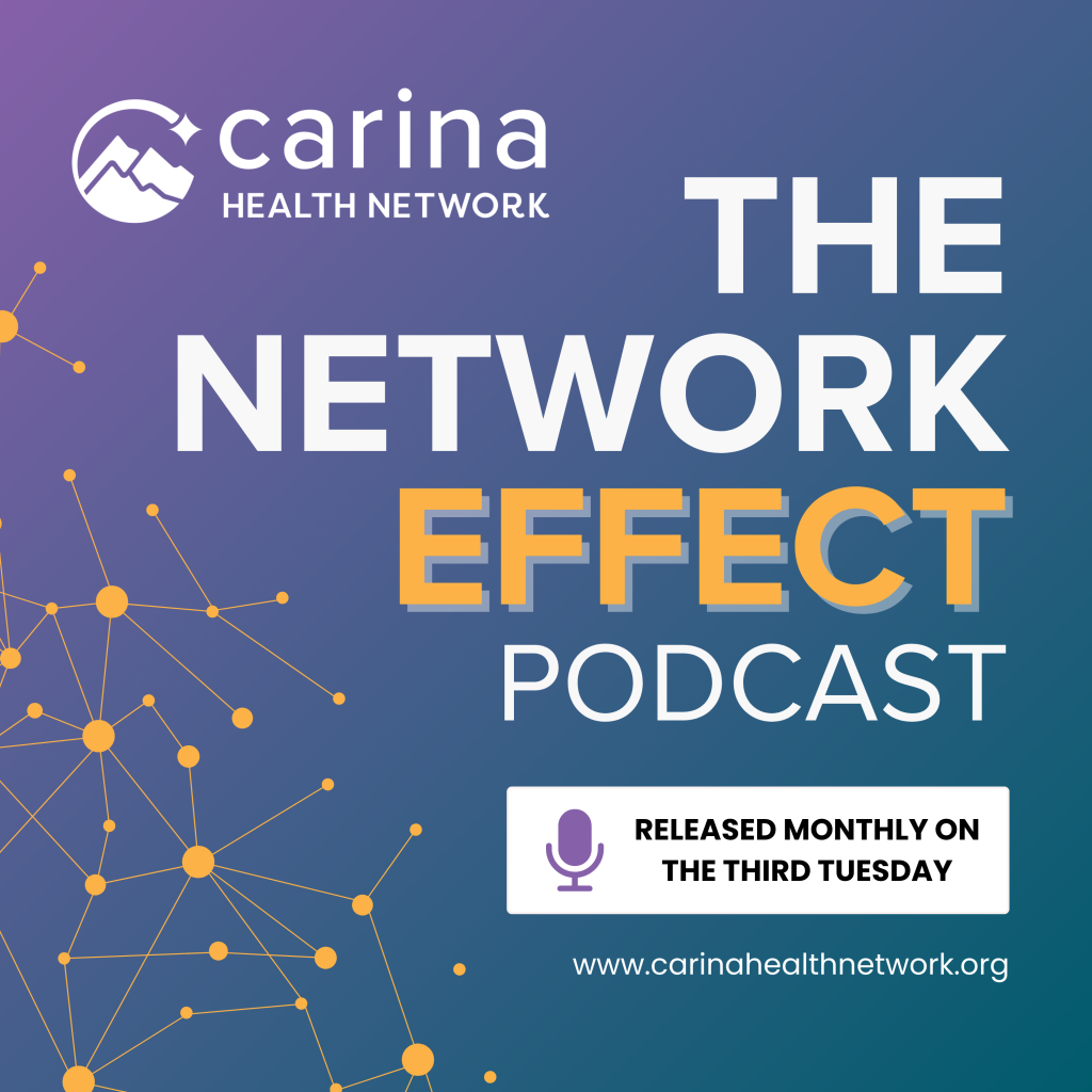 Cover of the Carina Podcast: The Network Effect.